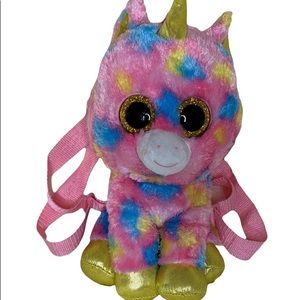 TY BEANIE BOOS FANTASIA THE UNICORN BACKPACK GEAR 2018